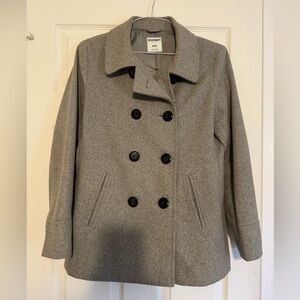 Old Navy Women's Charcoal Peacoat
